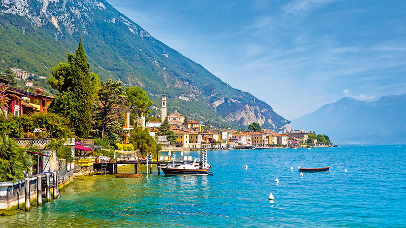 Gargnano am Gardasee, Italien