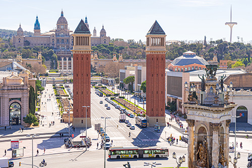 Barcelona - Plaza de Espanya (© Dominick Vietor - Pixabay)
