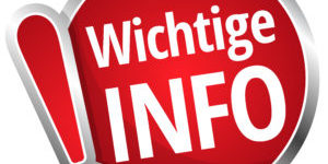 Wichtige Info