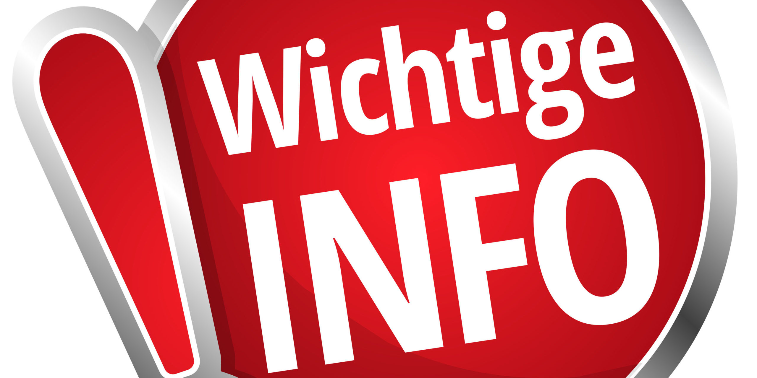 Wichtige Info